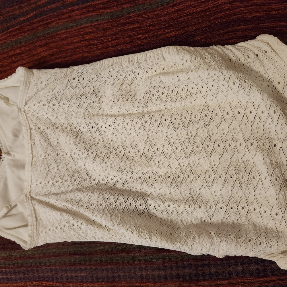 Guess Black button up shirt w/Guess undershirt - Picture 7 of 7